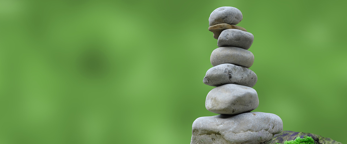 stacked stones